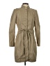 Elie Tahari 100% Polyester Green Trenchcoat Size S - photo 1