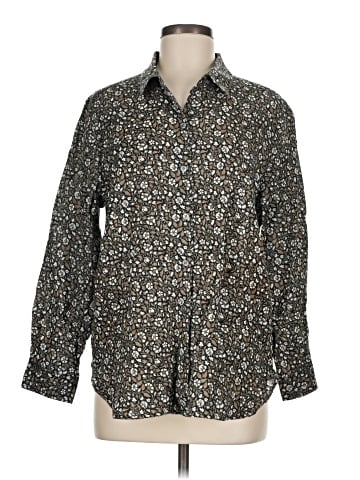 J.Jill Long Sleeve Button-Down Shirt (view 1)