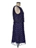Gianni Bini 100% Polyester Stripes Blue Casual Dress Size M - photo 4