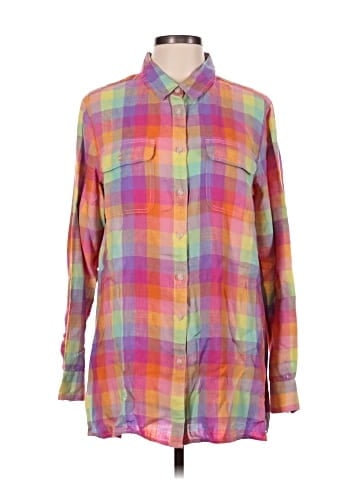 Lands' End Long Sleeve Button-Down Shirt (view 1)