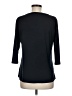 Ellen Tracy Black 3/4 Sleeve Blouse Size M - photo 2