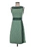 Max Studio Print Green Casual Dress Size XS - photo 1