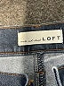 Ann Taylor LOFT Chevron-herringbone Blue Jeans Size 4 (petite) - photo 7