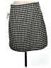 Old Navy 100% Polyester Houndstooth Black Casual Skirt Size M - photo 2
