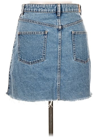 Zara TRF Denim Skirt (view 2)