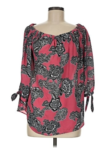 Harve Benard 3/4 Sleeve Blouse (view 1)