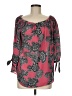 Harve Benard 100% Polyester Pink 3/4 Sleeve Blouse Size M - photo 1
