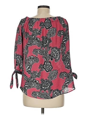 Harve Benard 3/4 Sleeve Blouse (view 2)