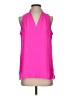 Vince Camuto 100% Polyester Pink Sleeveless Blouse Size S - photo 1