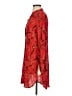 Zara Basic 100% Viscose Rayon Red Casual Dress Size XS - photo 5
