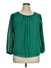 Meraki Green 3/4 Sleeve Blouse Size XL - photo 1