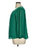 Meraki Green 3/4 Sleeve Blouse Size XL - photo 5