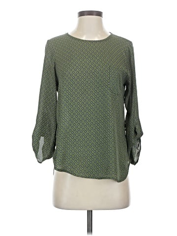 Lily White 3/4 Sleeve Blouse (view 1)
