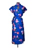 Alexia Admor 100% Polyester Floral Blue Casual Dress Size 12 - photo 2