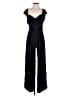 Devlin 100% Polyester Solid Black Jumpsuit Size 4 - photo 1