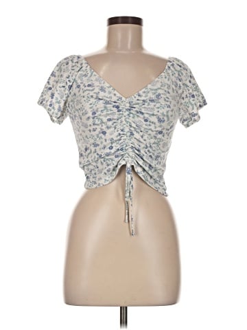 Pink Rose Short Sleeve Top (view 1)