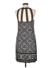 Echo Graphic Gray Casual Dress Size M - photo 2