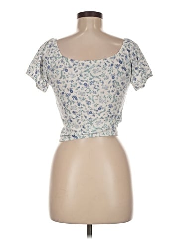Pink Rose Short Sleeve Top (view 2)