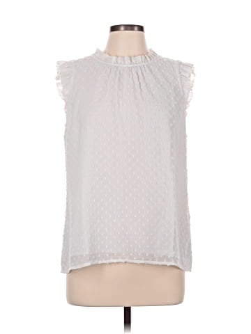 J.Crew Factory Store Sleeveless Blouse (view 1)