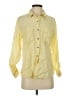 Billy T Yellow Long Sleeve Button-Down Shirt Size S - photo 1