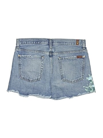 7 For All Mankind Denim Shorts (view 2)