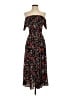 Lulus 100% Rayon Floral Black Cocktail Dress Size S - photo 1