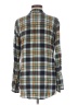 Talbots 100% Rayon Plaid Teal Long Sleeve Button-Down Shirt Size M - photo 2