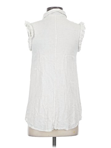 Democracy Sleeveless Button-Down Shirt (view 2)