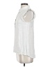 Democracy Ivory Sleeveless Button-Down Shirt Size S - photo 5