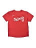 Nike 100% Polyester Red Short Sleeve Henley Size L (kids) - photo 1
