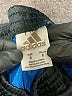 Adidas 100% Polyester Chevron-herringbone Blue Athletic Shorts Size 6 - photo 3