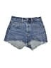 Levi's Blue Denim Shorts Size 24 waist - photo 1