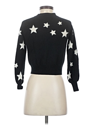 Aqua Cashmere Pullover Sweater (view 2)