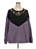 Unbranded Color Block Purple Pullover Sweater Size 5XL - photo 1