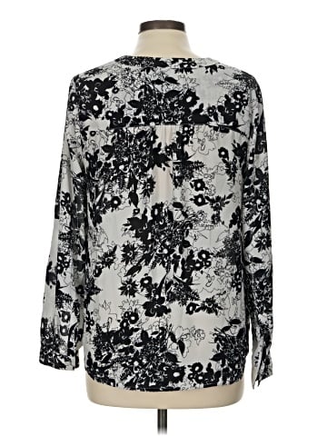 Candie's Long Sleeve Blouse (view 2)