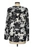 Candie's 100% Polyester Silver Long Sleeve Blouse Size L - photo 2