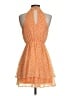 Sienna Sky 100% Polyester Orange Cocktail Dress Size S - photo 2