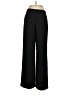 DKNY 100% Polyester Solid Black Dress Pants Size 6 - photo 2