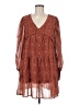 Heyson 100% Rayon Brown Casual Dress Size M - photo 1