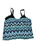 Catherines Print Blue Swimsuit Top Size 24W - photo 2