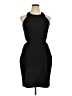 Express Solid Black Cocktail Dress Size XL - photo 1