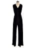 Emma & Michele Solid Black Jumpsuit Size M - photo 1