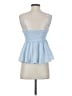 Stitch & Pine Blue Sleeveless Top Size S - photo 2