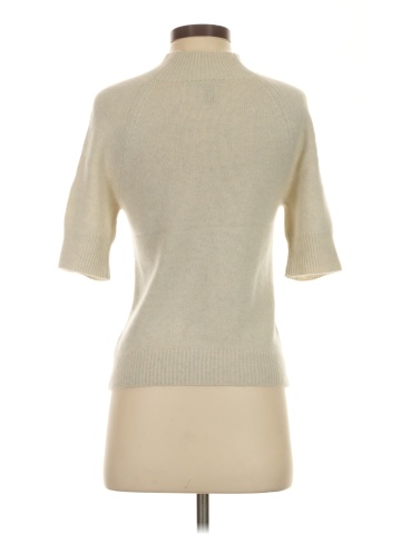 Aqua Cashmere Pullover Sweater (view 2)