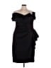Xscape Black Cocktail Dress Size 22 - photo 1