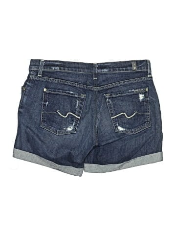 7 For All Mankind Denim Shorts (view 2)