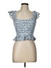 Trixxi Blue Sleeveless Blouse Size L - photo 1