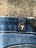 7 For All Mankind Stars Blue Jeans Size 27 waist - photo 8