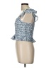 Trixxi Blue Sleeveless Blouse Size L - photo 5