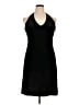 Jessica Howard Solid Black Cocktail Dress Size 14 Petite - photo 1